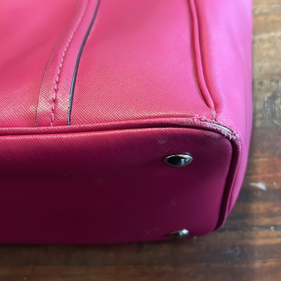 Coach Peyton Leather Jordan Double Zip Carryall - Picture 9 of 16